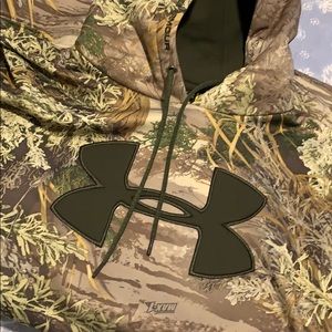 Mens, Under Armour, camo hoodie